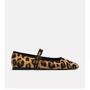 Zara Animal Print Ballet Flats